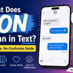 What Does ION Mean in Text