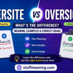 Oversite vs Oversight: What's the Difference