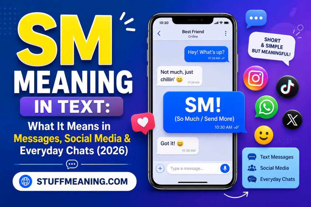 SM Meaning in Text