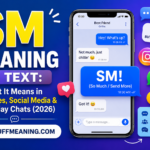 SM Meaning in Text
