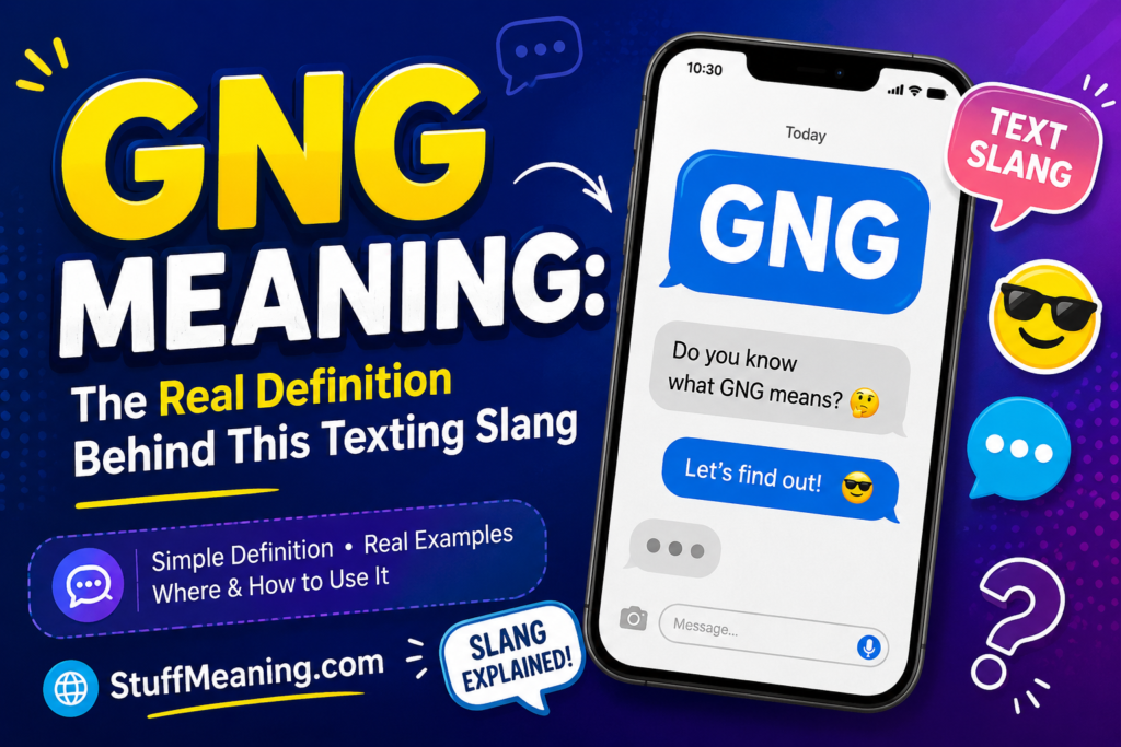 GNG Meaning