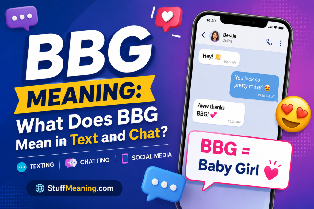 BBG Meaning