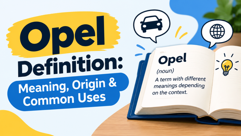 Opel Definition