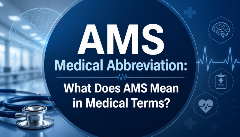 AMS Medical Abbreviation