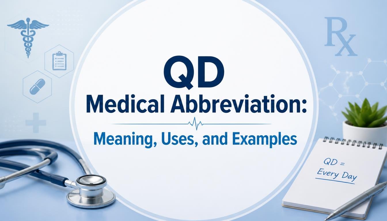 QD Medical Abbreviation