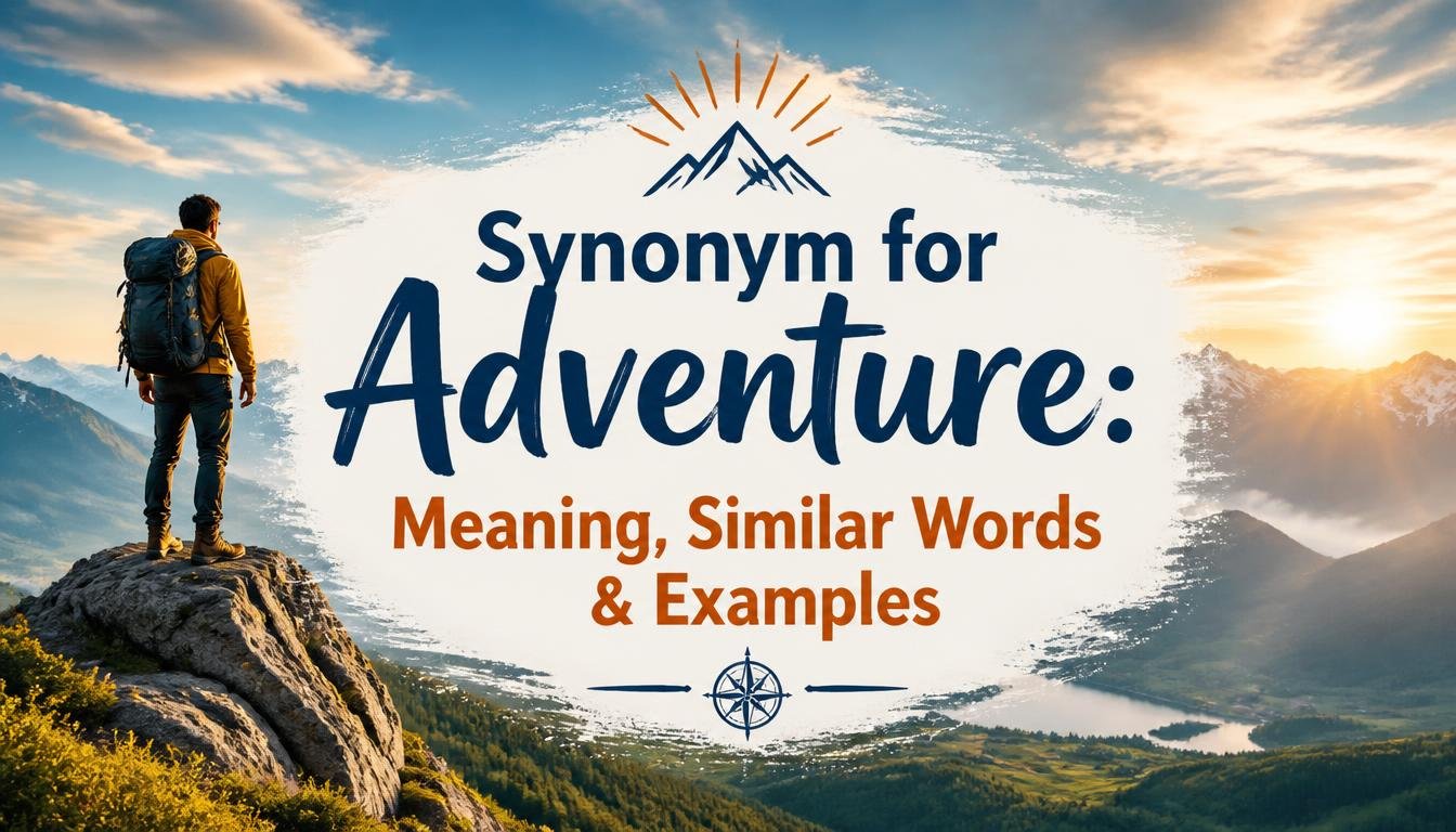 Synonym for Adventure